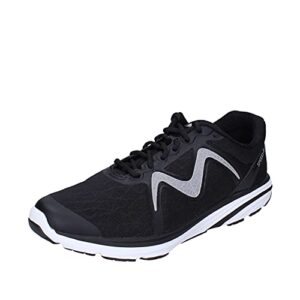 mbt rocker bottom shoes men’s – athletic running shoes speed 2 - black/gray
