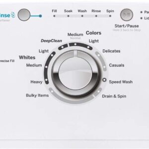 GE APPLIANCES GTW335ASNWW, White