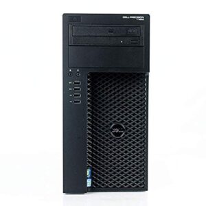 Dell Precision T1650 Tower Workstation Business Desktop Computer, Intel Quad-Core i7-3770 up to 3.90 GHz, 8GB RAM, 1TB HDD, DVD, WiFi, USB 3.0, Windows 10 Professional (Renewed)