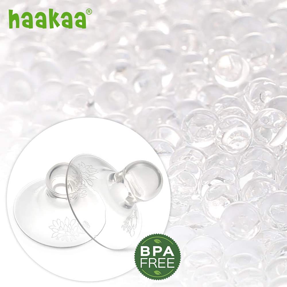 haakaa Silicone Nipple Corrector Stronger Suction for Flat and Inverted Nipples BPA PVC and Phthalate Free