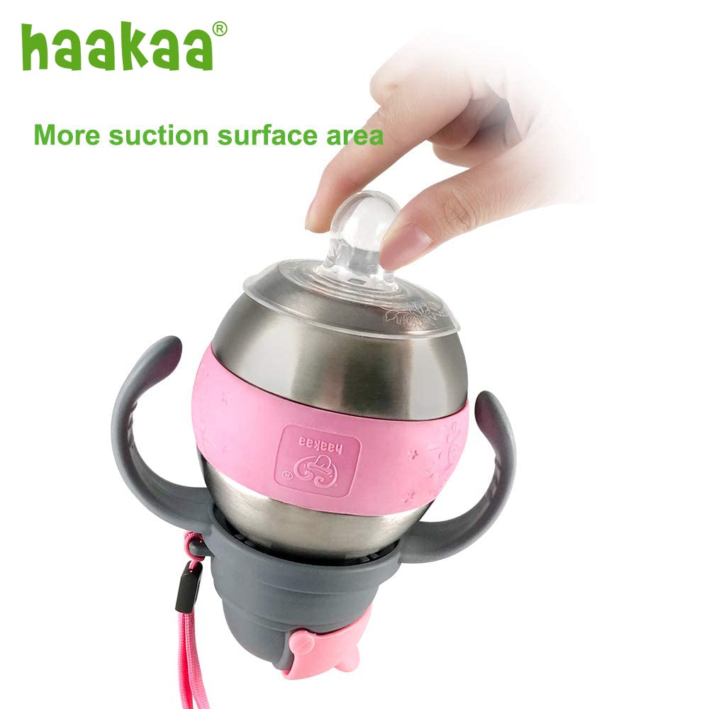 haakaa Silicone Nipple Corrector Stronger Suction for Flat and Inverted Nipples BPA PVC and Phthalate Free