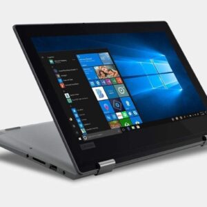 Lenovo Flex 11 Laptop, 11.6 Inch HD (1366 X 768) Display, Intel Pentium Silver N5000 Processor, 4GB DDR4 RAM, 64GB eMMC SSD, Intel UHD Graphics 605, Windows 10, 81A7000BUS, Onyx Black