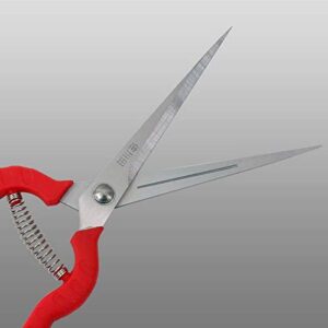 Extra Long Edge Stainless Steel Pruning Shears Fruit Trees Bonsai Sharp Garden Scissors Tool