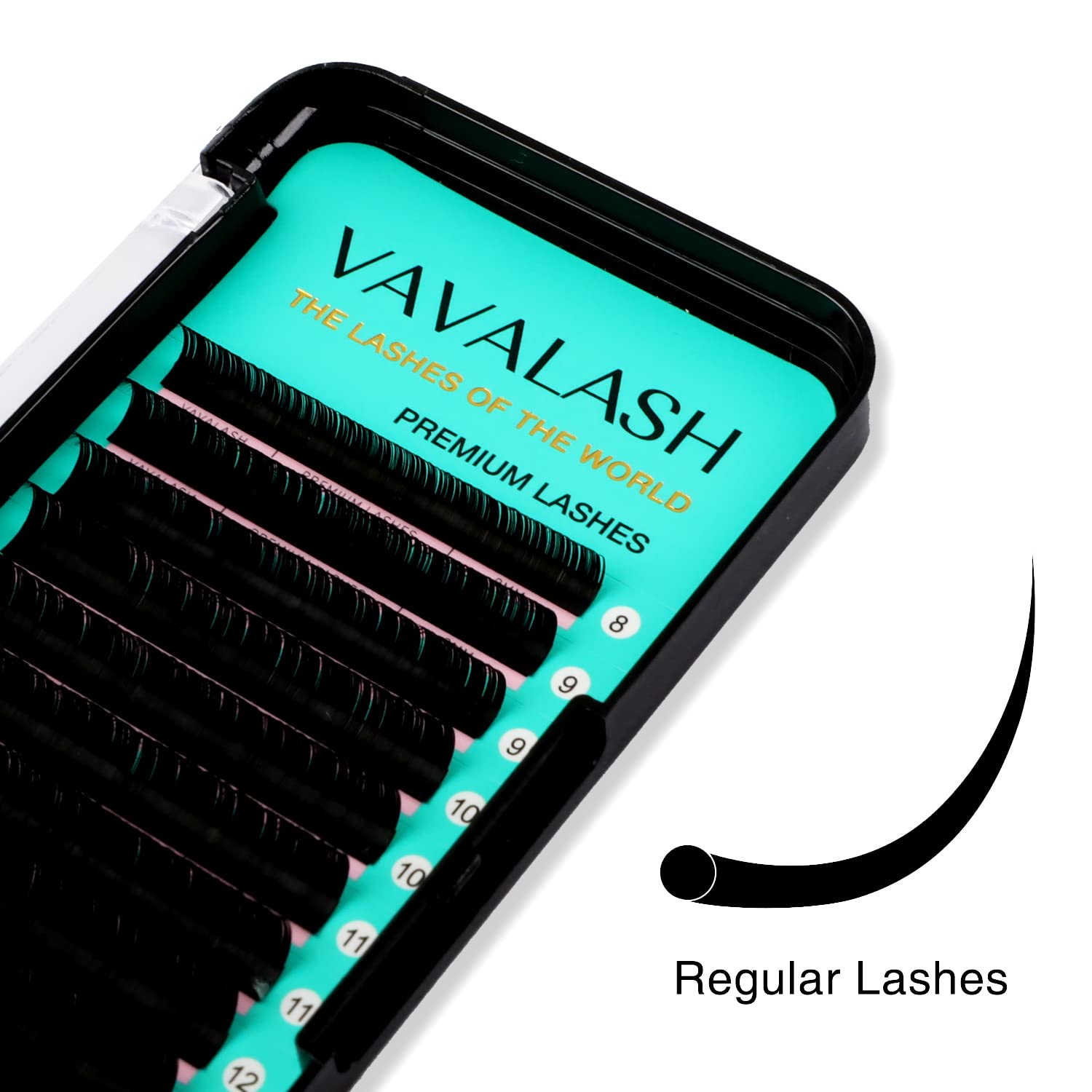 Eyelash Extensions 0.05 C Curl 15mm Lash Extensions Supplies Individual Lashes Premium Silk Volume & Classic Lash Soft Matte Dark Professional Eyelashes Extension (0.05-C-15mm)