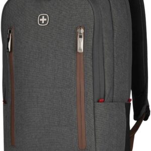 Wenger City Upgrade Laptop Backpack with Cross Body Day Bag 40.64 cm 16 Inches Grey