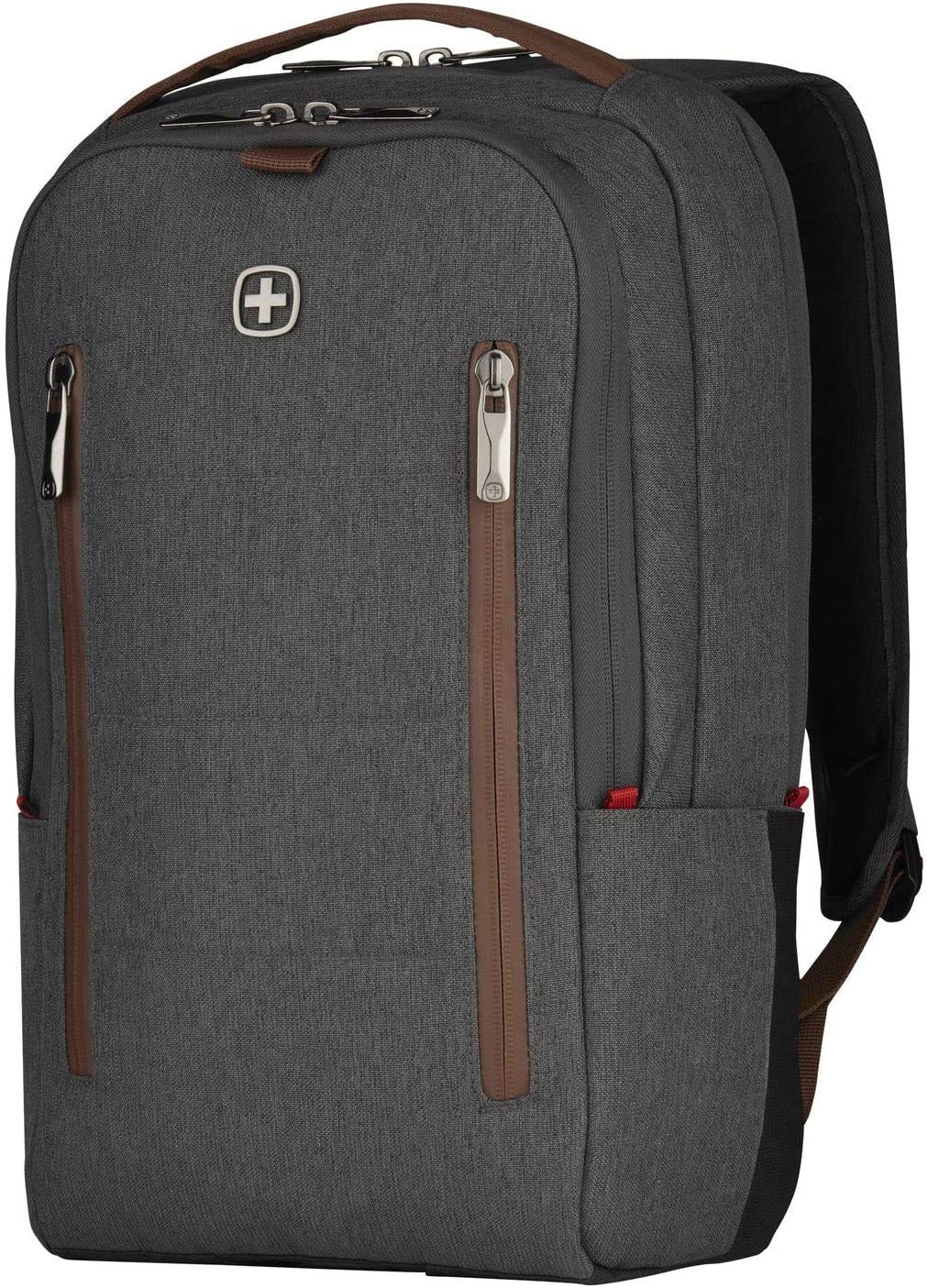 Wenger City Upgrade Laptop Backpack with Cross Body Day Bag 40.64 cm 16 Inches Grey