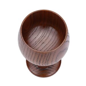 I-MART Wooden Wine Glass, Wine Goblet Cup