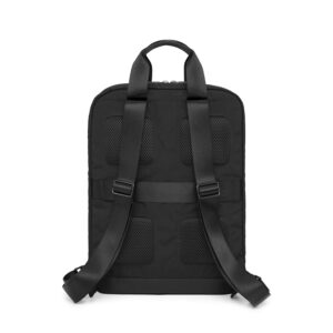 Moleskine ET926MTDBVK6 Business Backpack, Holds 15-Inch Laptops, Moss Green, Metro, Vertical Device Bag, Black