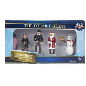 Lionel The Polar Express, Electric O Gauge Model Train Accessories, Snowman & Children Pack (1830010)