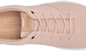 ECCO Women's S-Lite Golf Shoe, Rose Dust Yak Leather, 11-11.5