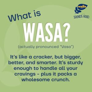 Wasa Swedish Crispbread, All-Natural Crackers, Fat Free, No Saturated Fat, 0g of Trans Fat, No Cholesterol, Kosher Certified, 3 Lb, Variety Pack (2 Sourdough, 2 Whole Grain)