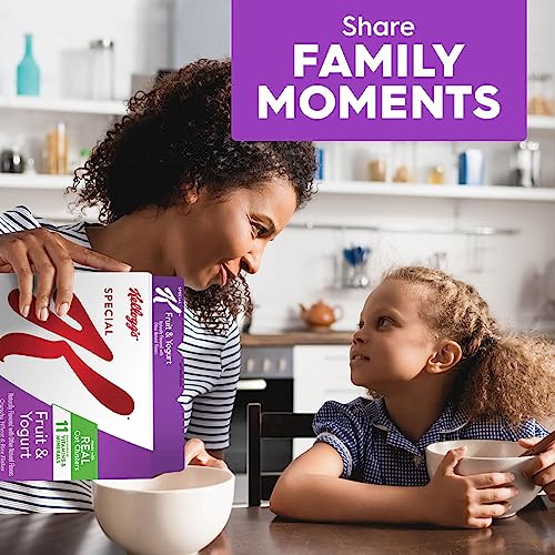 Kellogg’s Special K Breakfast Cereal, Family Breakfast, Fiber Cereal, Family Size, Variety Pack (3 Boxes)