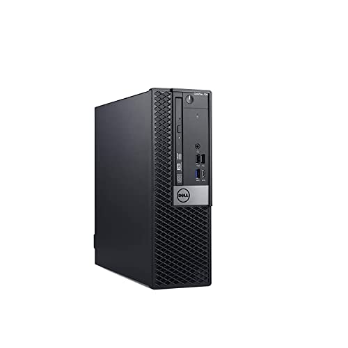 Dell OP7060SFFXP0PY OptiPlex 7060 SFF Desktop Computer with Intel Core i5-8500 3 GHz Hexa-core, 8GB RAM, 256GB SSD (Renewed)