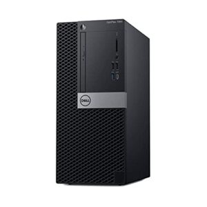 Dell OP7060SFFXP0PY OptiPlex 7060 SFF Desktop Computer with Intel Core i5-8500 3 GHz Hexa-core, 8GB RAM, 256GB SSD (Renewed)