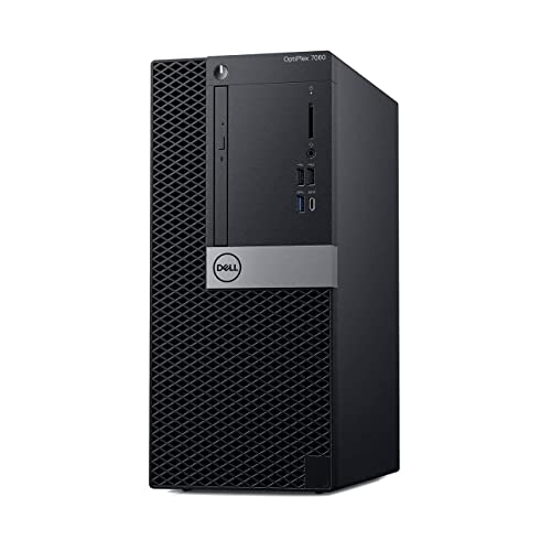 Dell OP7060SFFXP0PY OptiPlex 7060 SFF Desktop Computer with Intel Core i5-8500 3 GHz Hexa-core, 8GB RAM, 256GB SSD (Renewed)