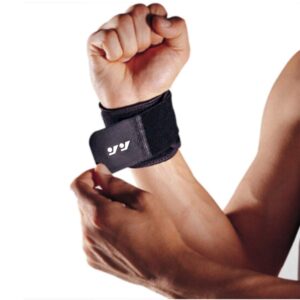 wrist brace for ganglion cyst, arthritis, carpal tunnel, breathable sport/fitness wrist support, for left and right hand man and woman(black)
