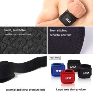 Wrist Brace for Ganglion Cyst, Arthritis, Carpal Tunnel, Breathable Sport/Fitness Wrist Support, for Left and Right Hand Man and Woman(Black)