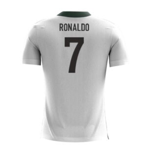 2022-2023 portugal airo concept away football soccer t-shirt jersey (ronaldo 7) - kids