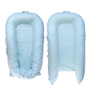 Hi Sprout Newborn Baby Nest Change Extra Cover (Suit for All Dockatot Deluxe Docks) - Blue Ocean