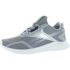 reebok women's energylux 2.0 running shoe, cool shadow/white/silver, 8 m us