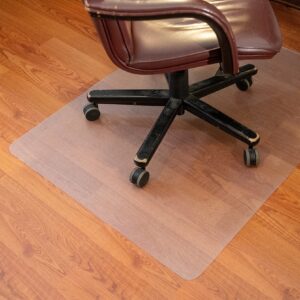 Peraware Heavy Duty Chair Mat for Hardwood Floors – Premium Chair Mat for Hardfloors – 36 x 48-inch Mat for Office Chair – 1/8-inch Thick and Durable – Non-Slip Surface -