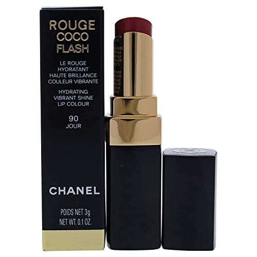 CHANEL Rouge Coco Flash Hydrating Vibrant Shine Lip Colour 90 Jour 0.1 Ounce