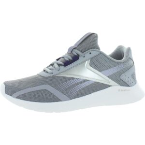 reebok women's energylux 2.0 running shoe, cool shadow/white/silver, 10 m us