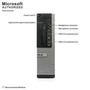 Dell Optiplex 9010 Desktop Computer, Intel Core i5 3.2 GHz, 16 GB RAM, 1 TB SATA HDD, Keyboard & Mouse, Wi-Fi, HDMI, DVD-ROM, Windows 10 Professional, (Renewed)