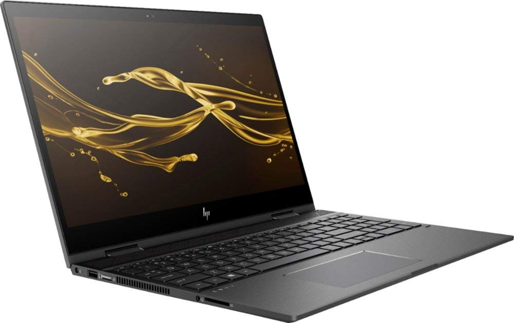 HP Envy x360 2-in-1 15.6" FHD (1920 x 1080) WLED-Backlight Touch Laptop, AMD Ryzen 5 2500U (>i7-7500U) up to 3.6GHz, 8GB DDR4, 128GB PCIe SSD, USB 3.1 Type-C, Backlit Keyboard, Bluetooth, Windows 10