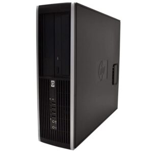 HP Elite Desktop Computer, Intel Core i5 3.2 GHz, 4 GB RAM, 250 GB HDD, Keyboard & Mouse, Wi-Fi, 17" LCD Monitor (Brands Vary), DVD-ROM, Windows 10, (Renewed)