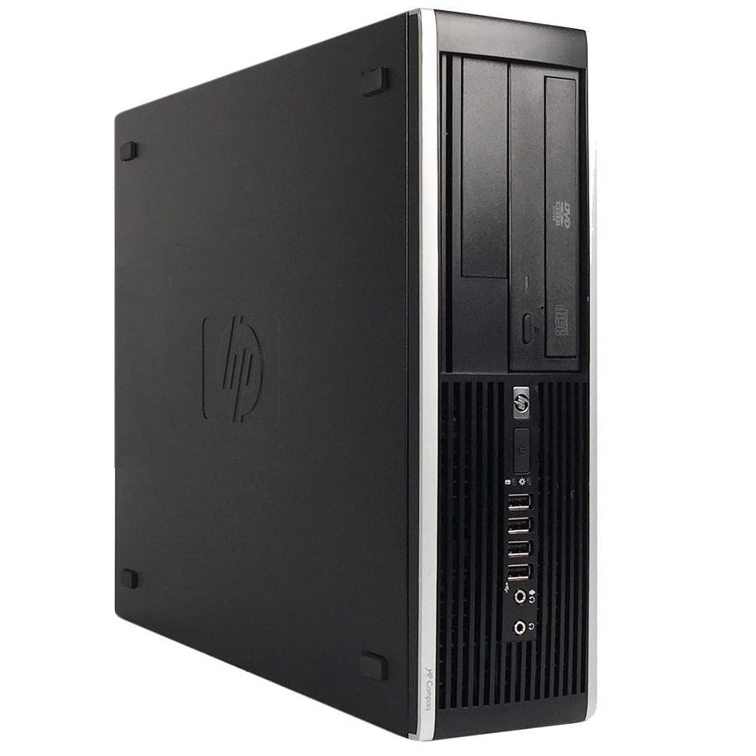 HP Elite Desktop Computer, Intel Core i5 3.2 GHz, 4 GB RAM, 250 GB HDD, Keyboard & Mouse, Wi-Fi, 17" LCD Monitor (Brands Vary), DVD-ROM, Windows 10, (Renewed)