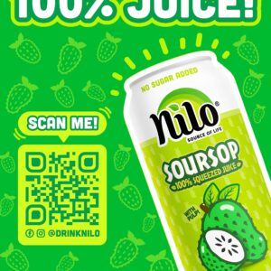 NILO Soursop Juice | 100% Real Guanabana Soursop Graviola | NO Sugar added | NOT From Concentrate | 10.8 oz (Pack of 12)