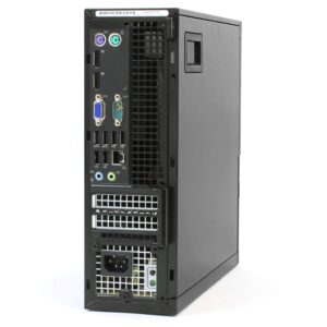 Dell Optiplex 9020 Small Form Desktop, Quad Core i7 4770 3.4Ghz, 32GB DDR3 RAM, 4TB Hard Drive, DVD-RW, Windows 10 Pro (Renewed)