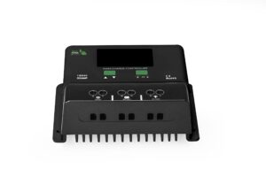 nature power 30 amp solar charge controller w/led
