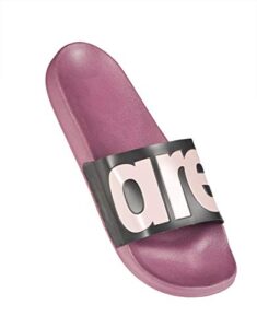 arena unisex urban ad slide sandals, red wine