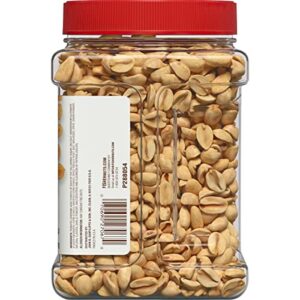 Fisher Snack Sea Salt Dry Roasted Peanuts, 36 Ounces, No Artificial Colors or Flavors