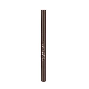 nykaa cosmetics browgirl eyebrow definer pencil - shape and fill in brows - gives natural, fuller-looking appearance - groom hairs in place with built-in spoolie - bewitched chestnut - 0.01 oz