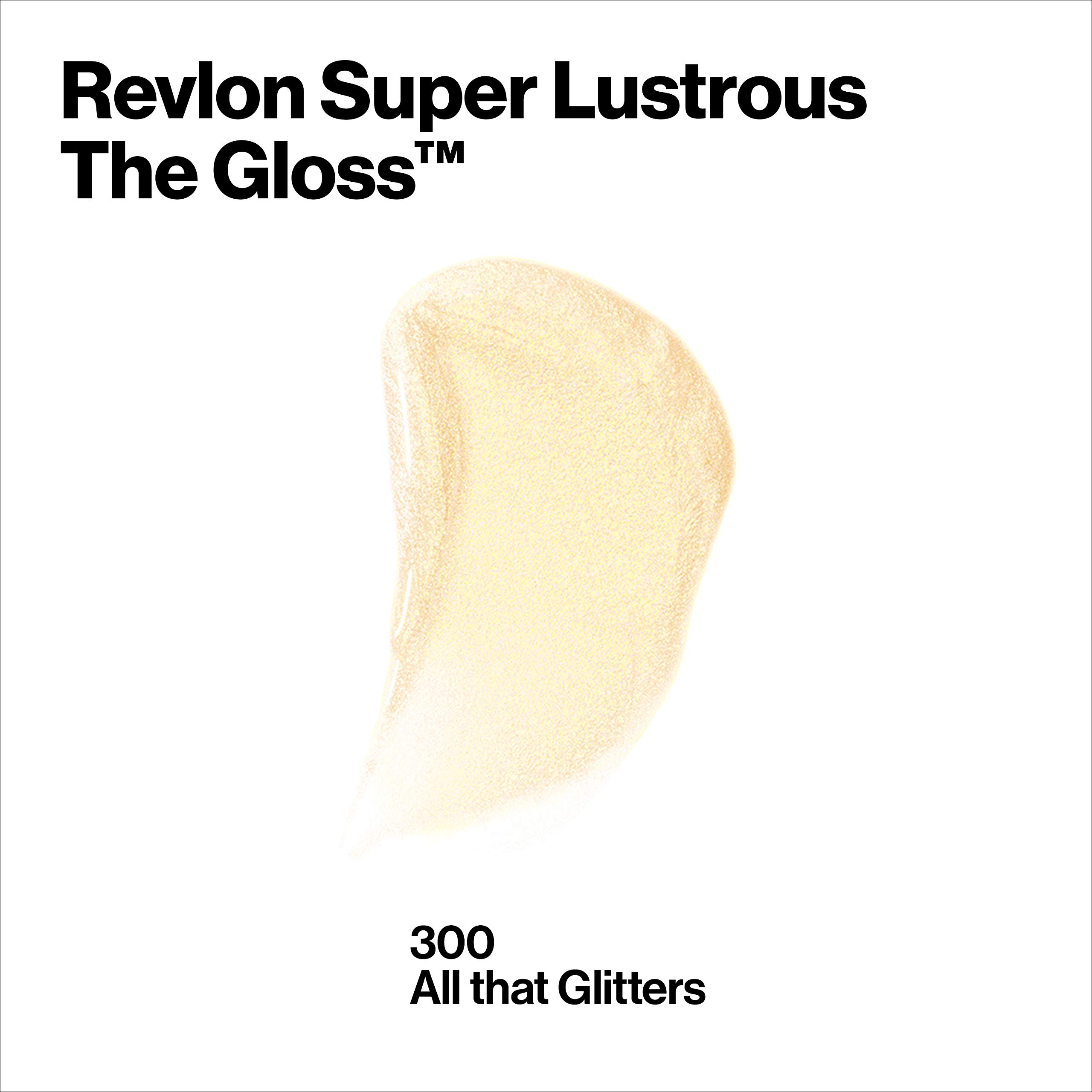 REVLON Super Lustrous Lip Gloss, All That Glitters, 0.01 Ounce (Pack of 1)