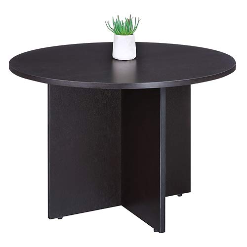 nbf signature series at Work Round Conference Table 42" Dia Espresso Laminate