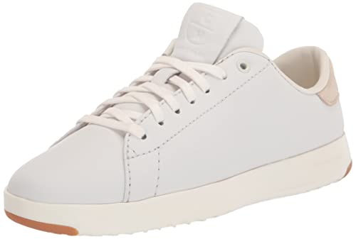 Cole Haan Women's Grandpro Tennis Sneaker, Optic White/Optic White, 8.5 Narrow