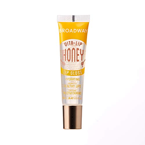 6 PACK Broadway Vita-Lip Gloss 2 Honey + 2 SHEA BUTTER + 2 Vitamin E Oil by Kiss Cosmetics