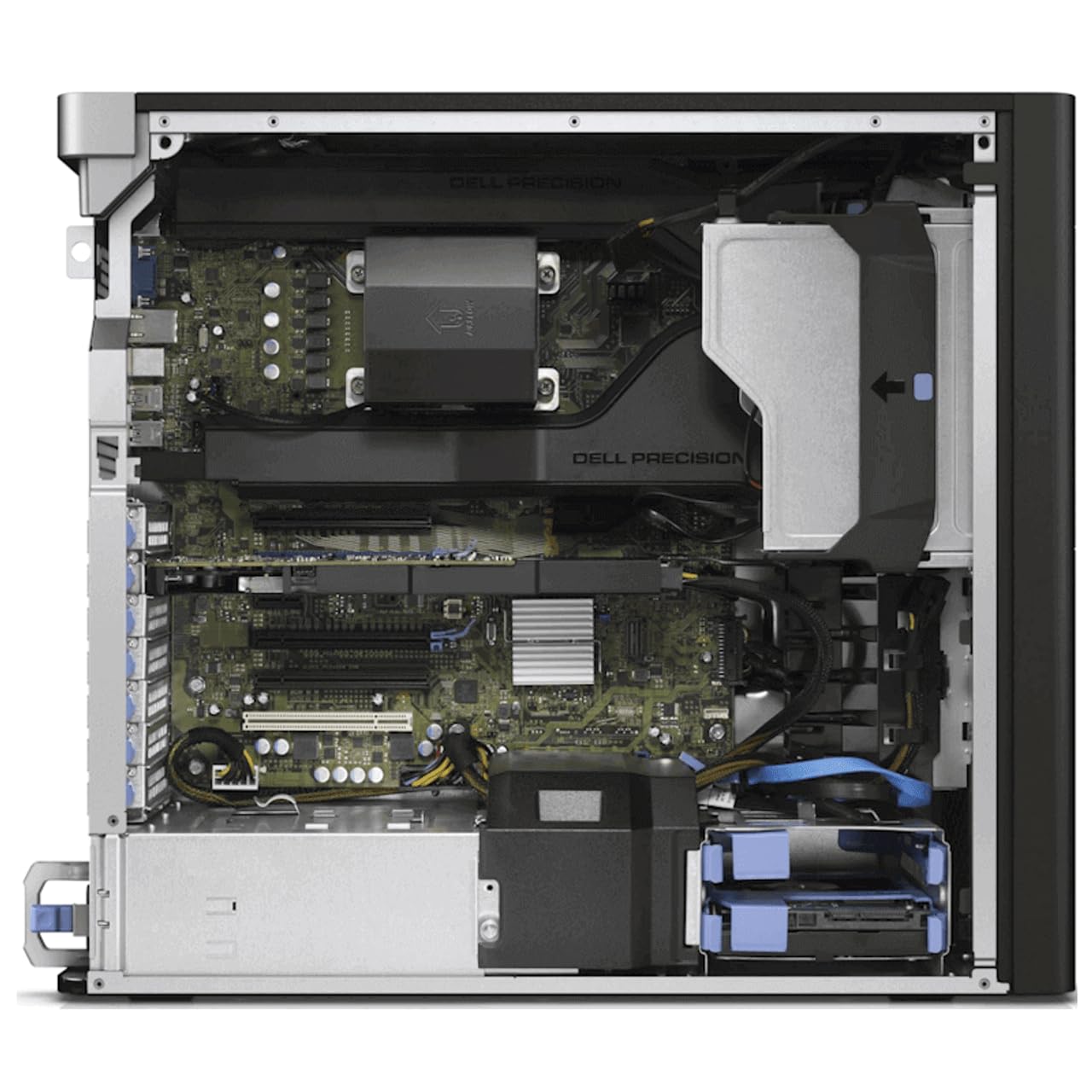 Dell Precision T5810 Mid-Tower Workstation - Intel Xeon E5-1620 v3 3.5GHz 4 Core Processor, 64GB DDR4 Memory, 4TB HDD, Nvidia Quadro K4200 Graphics Card, Windows 10 Pro. (Renewed)