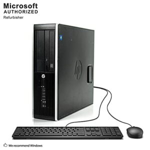 HP Compaq Pro 6305 SFF Business Desktop PC, AMD A6 5400B up to 3.8GHz, 16G DDR3, 512G SSD, WiFi, BT 4.0, VGA, DP, USB 3.0, Win 10 Pro 64 Bit -Multi Language (AMD A6)(Renewed)