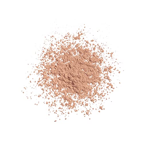 Makeup Revolution Loose Baking Powder, Make Up Setting Powder, Long Lasting Coverage, Reduces Shine, For Medium to Dark Skin Tones, Peach, 32g