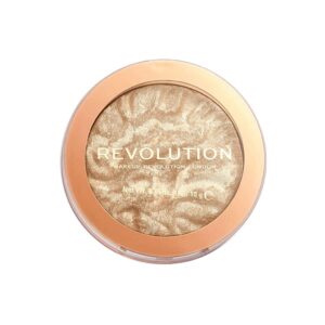 makeup revolution highlight reloaded, pigment rich & silky formula, cruelty-free & vegan, raise the bar, 0.35 oz/10g