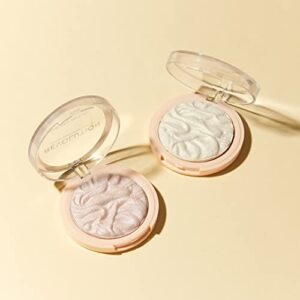 Makeup Revolution Highlighter Reloaded, Highlighter Makeup Powder, Vegan & Cruelty-Free, Make an Impact, 0.35 oz/10g