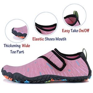 Men Women Water Sports Shoes Slip-on Quick Dry Aqua Swim Shoes for Pool Beach Surf Walking Water Park