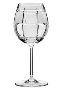 neman tm8560 (set of 6), 10 oz. hand-made crystal wine glasses on a long stem, clear red/white wine glasses, wedding gift drinkware, set of 6