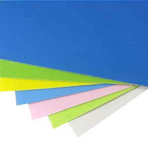 7 Sheet Variety Pack PSA Pressure Sensitive Adhesive (.3, 1, 3, 9, 12, 30 and 40 microns) Lapping Microfinishing Film Aluminum Oxide (AO) 8-1/2 x 11 Inches