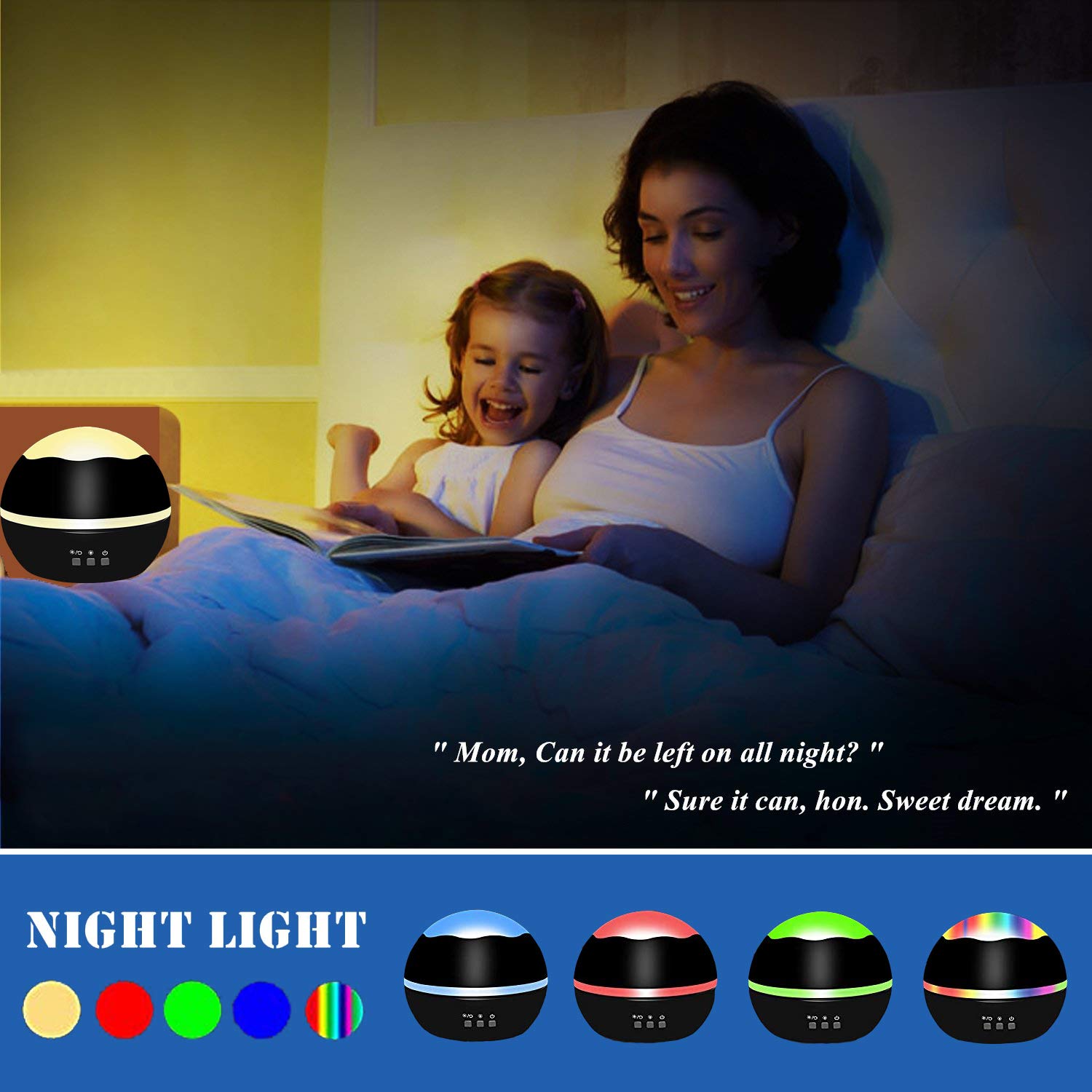 Baby Night Light,Star Night Light Projector Cars Toys for Boys,Christmas Birthday Kids Gifts for 2-10 Year Olds Boys Nursery Children,Cool Stuff (Black-Car&Star)